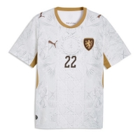 Camiseta República Checa Tomas Soucek #22 Segunda Equipación Replica Mundial 2026 mangas cortas